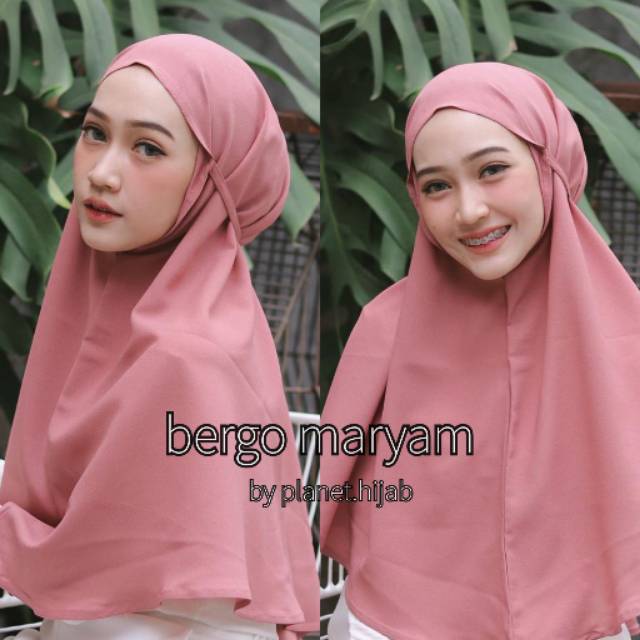 Jilbab bergo maryam diamond italiano