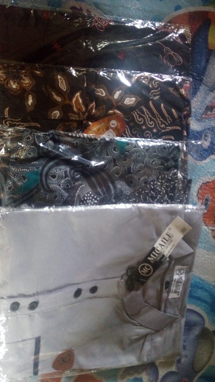 Baju Batik Couple Coupel Tunik Pasangan Kapelan Tunic Kemeja Pria Wanita Cowok Cewek