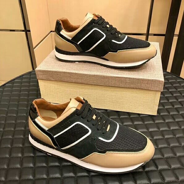 SEPATU KULIT PRIA SNEAKER BALLY MIRROR QUALITY