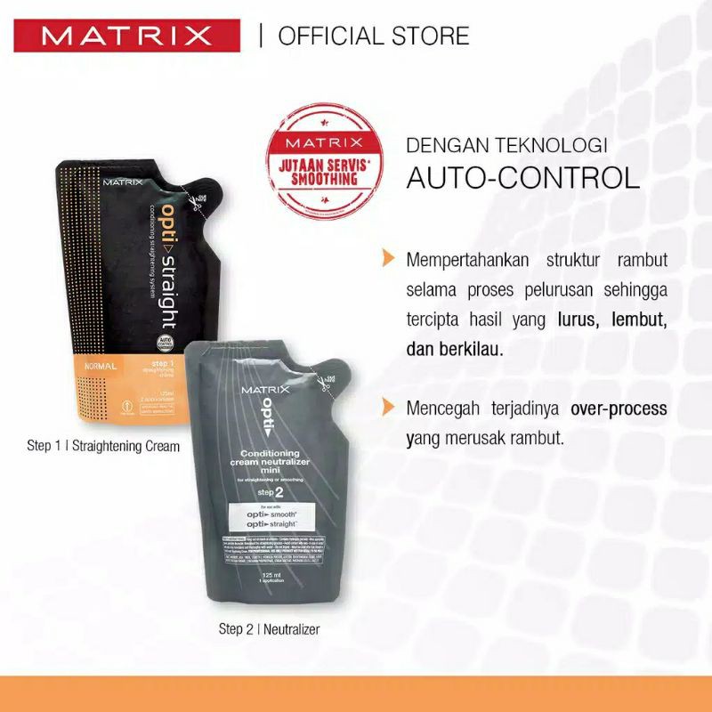 Matrix Opti Straight + Conditioner 125ml