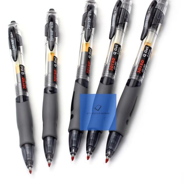 

❇ Pulpen Gel Joyko GP-265 Q-Gel 0.5mm / Pulpen Joyko Q-Gel ( Perlusin ) - Hitam ֍