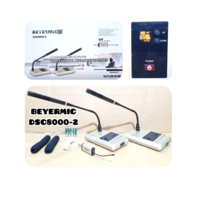 Microphone Wireless Conference Beyermic DSC8000 - 2 mic podium