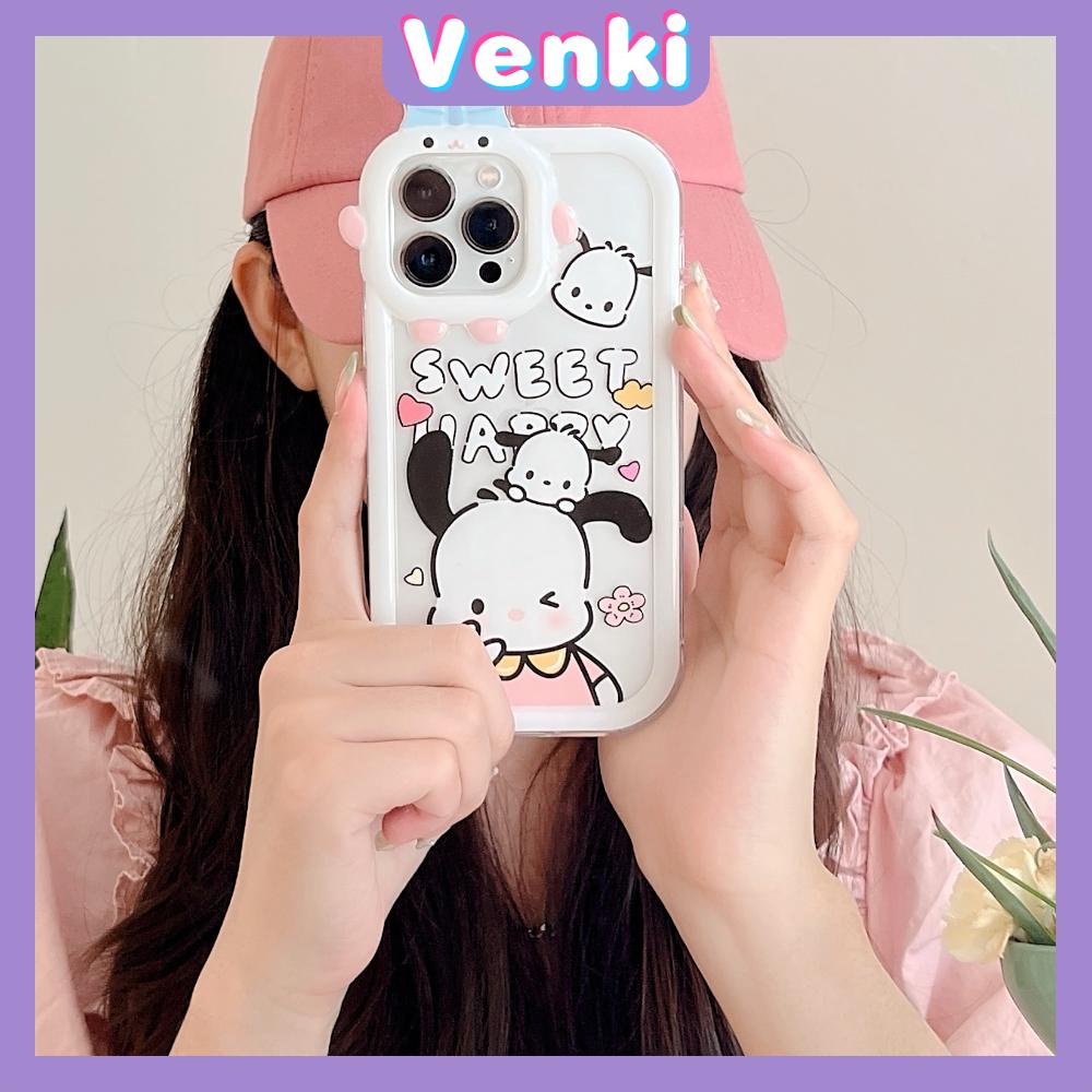 iPhone Case Silicone Soft Case Clear Case Airbag Shockproof Protection Camera Varnish Feel Bow Cartoon Cute Compatible For iPhone 11 Pro Max 13 Pro Max 12 Pro Max 7Plus xr XS Max