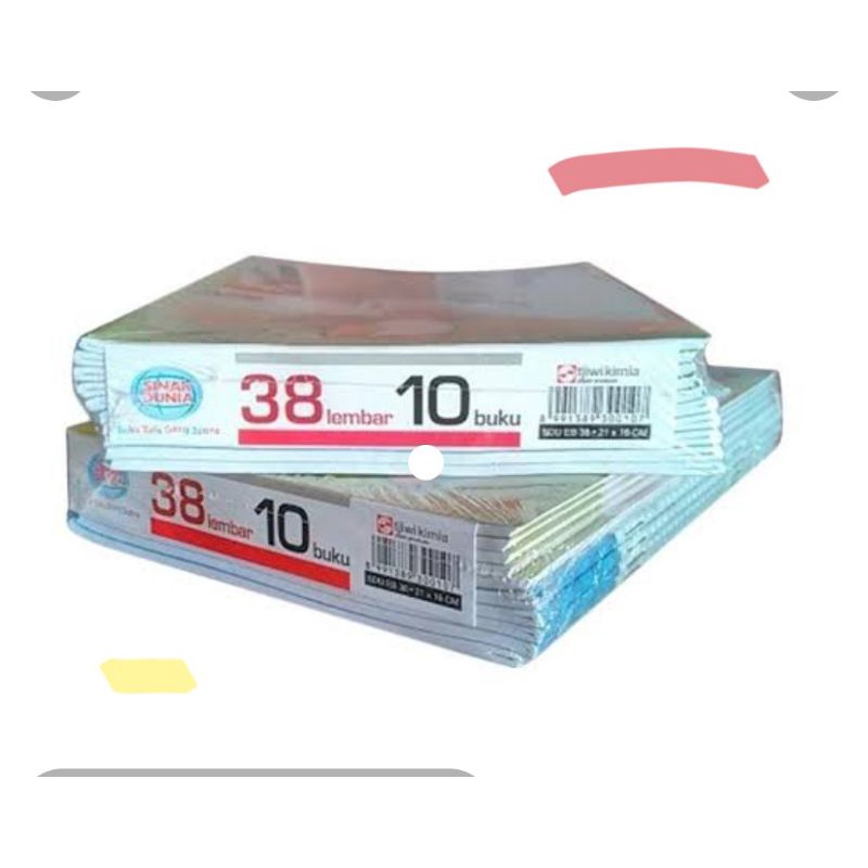 

Buku Tulis Sinar Dunia SIDU 38