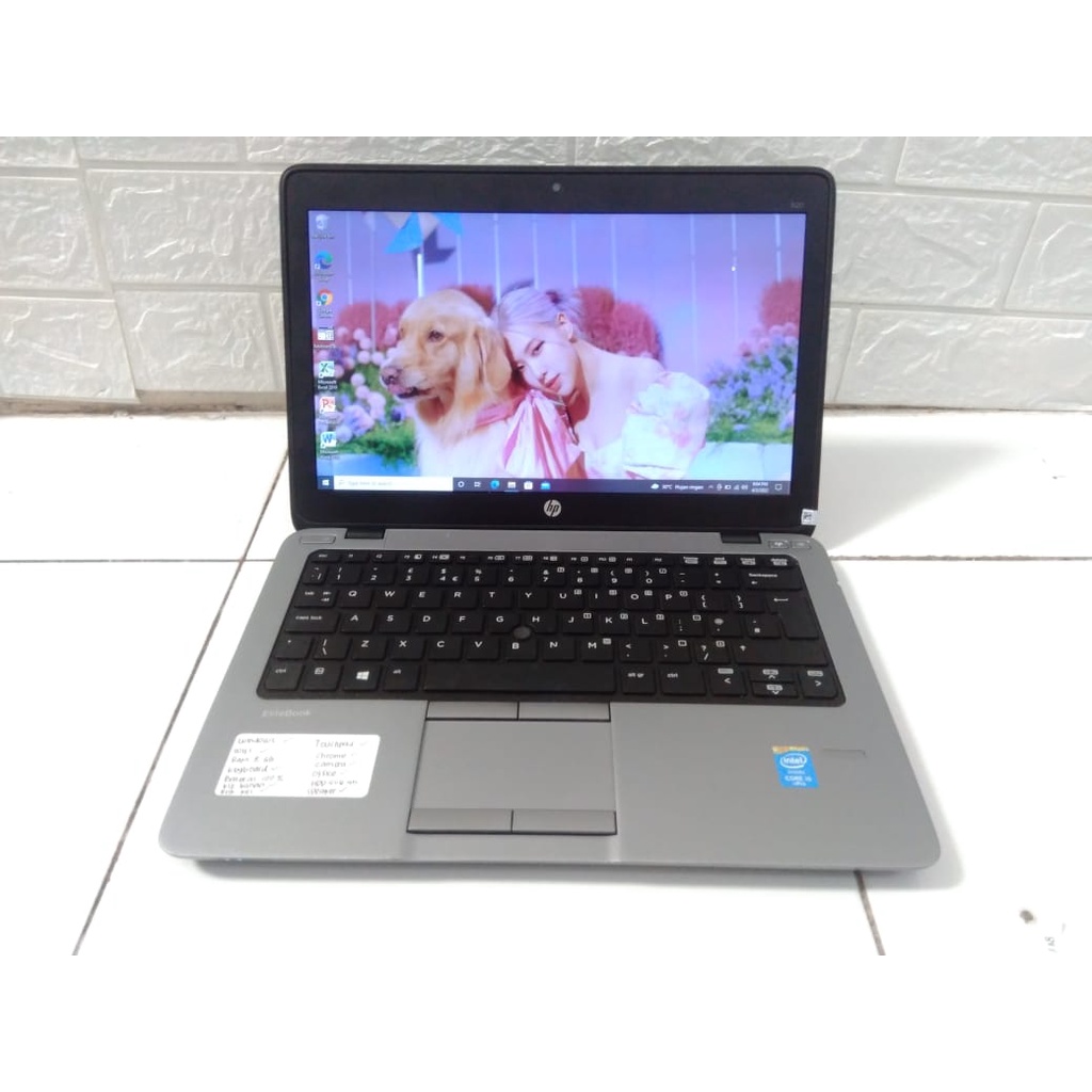 HP EliteBook 820 G1 Core i5 Gen 4 - RAM 8 GB - SSD 256 GB - Kamera Bisa Zoom