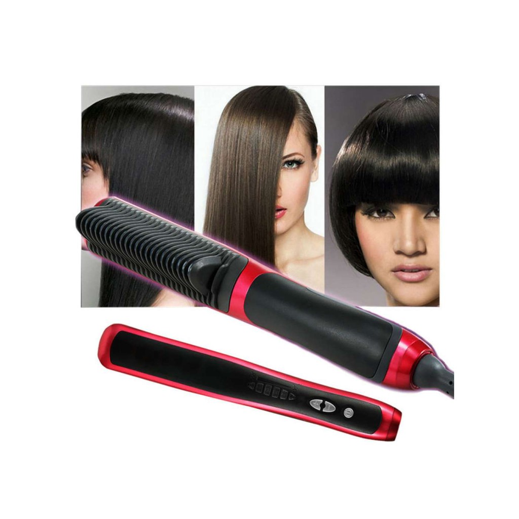 Takarai ASL 908 Premium Catok Sisir Pelurus Rambut Fast Hair hanya dalam 5 Menit Straightener New Generation