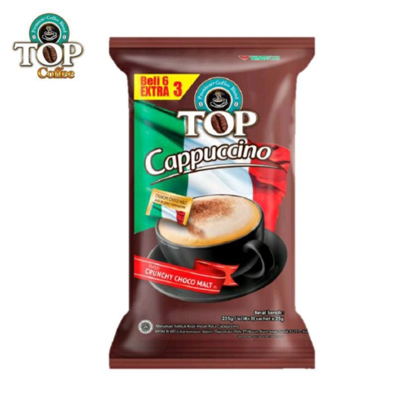 

top kopi cappucino 1 renceng