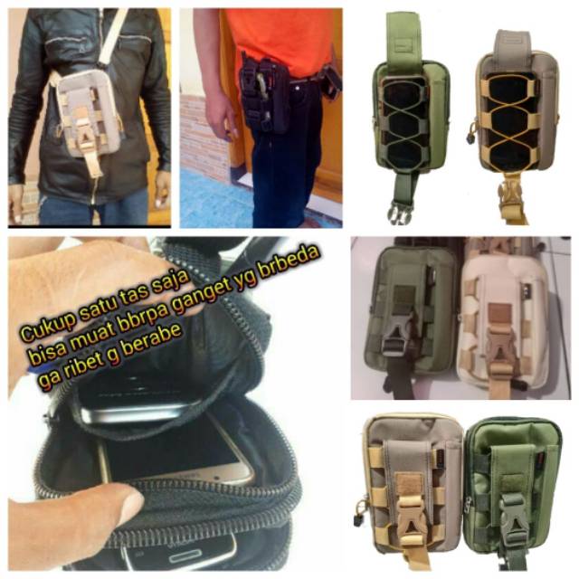 Tas hp pinggang tactical