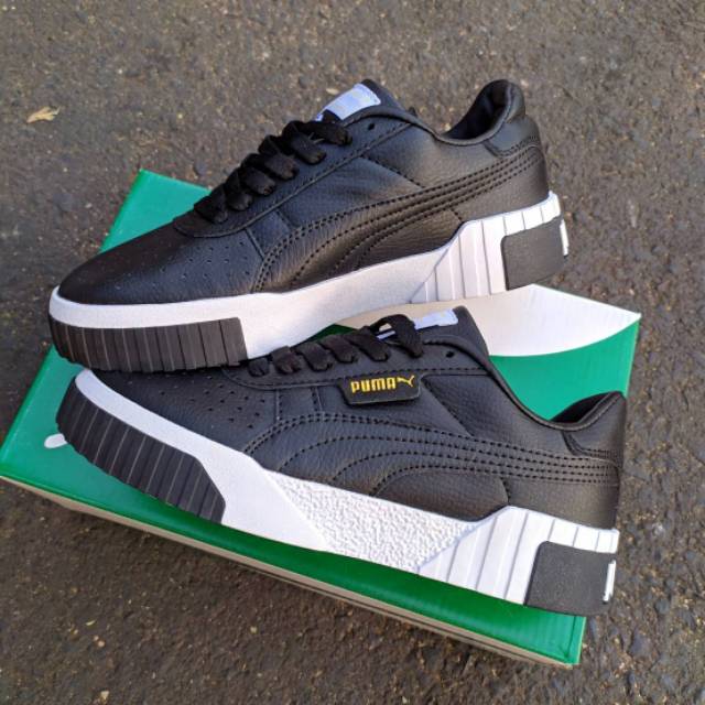 Puma Cali Black White