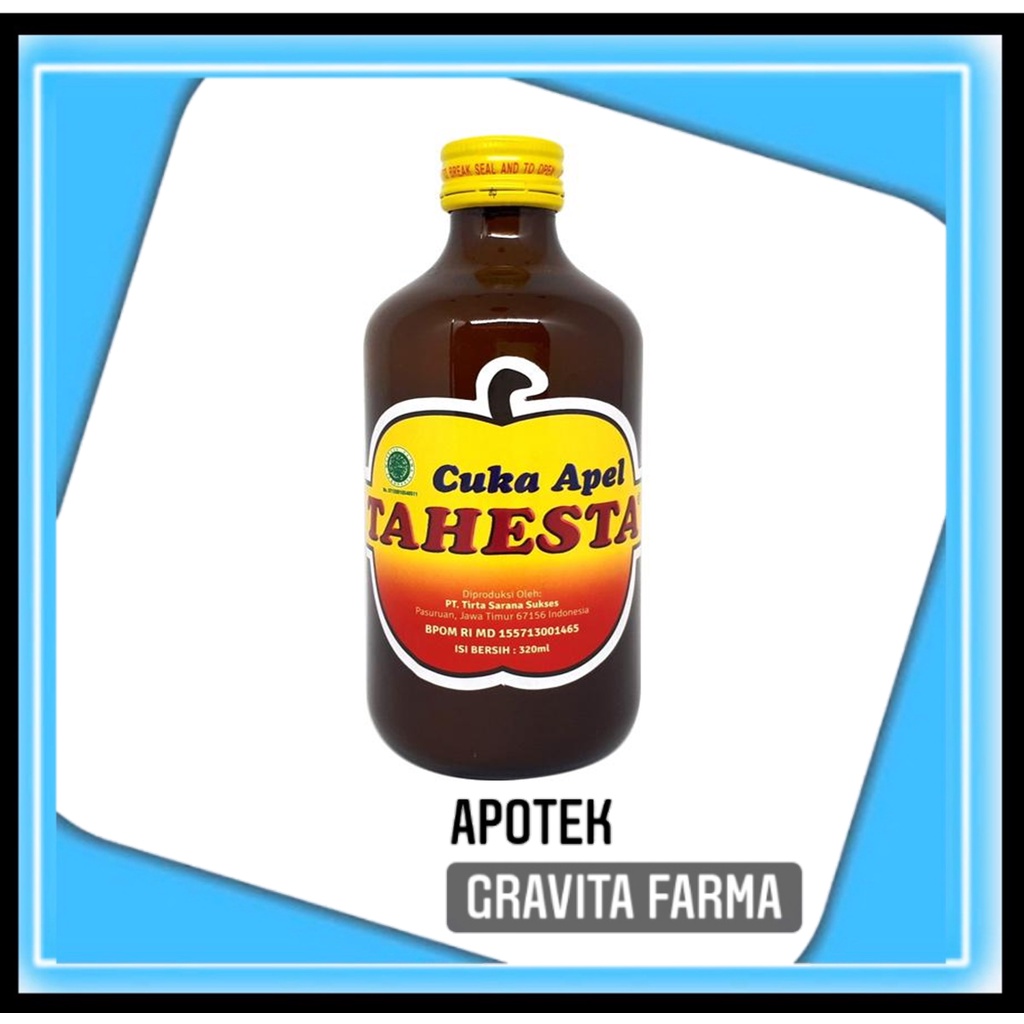 

Tahesta Cuka Apel 320 mL