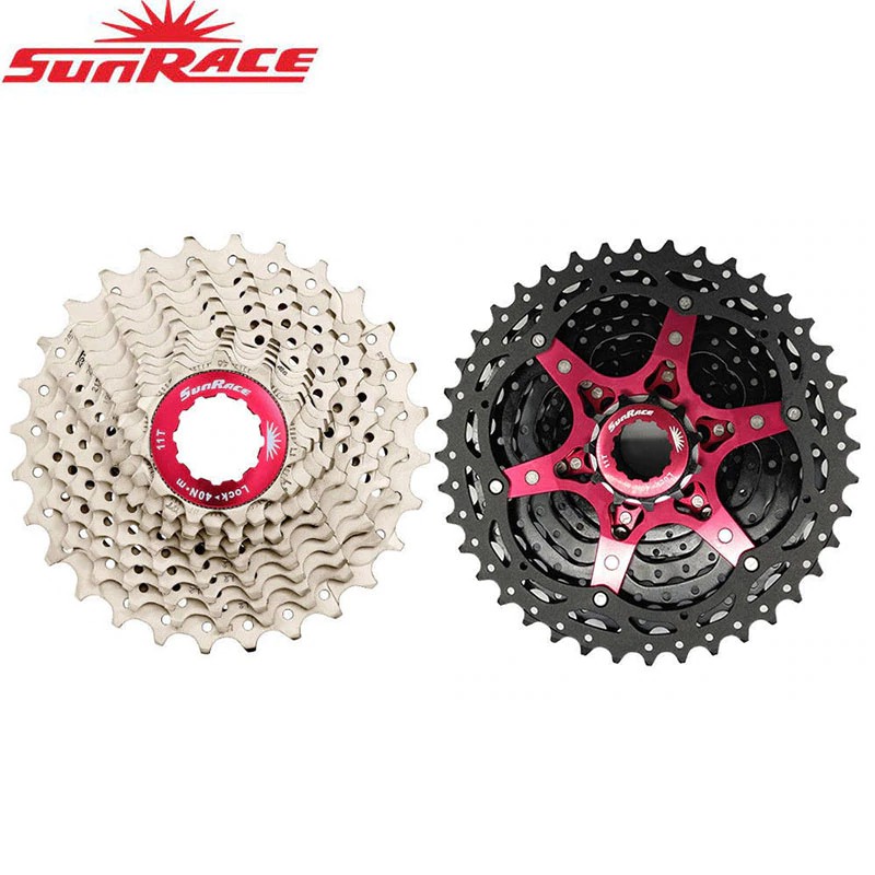 IMPORT Sunrace Road Bike Cassette CSRX1 CSRX8 11 Speed Freewheel Fit Shimano Sram For Bicycle