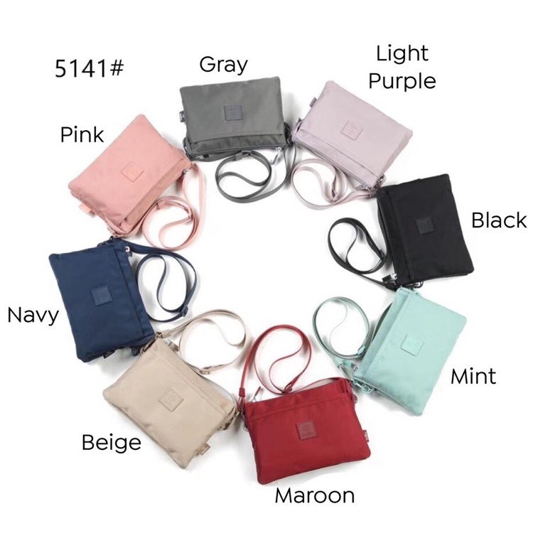 BIG PROMO GUDIKA Bag 5141 - Tas Hp Mini Fashion Branded Ori Selempang bahu Cewek Kekinian Wanita Import Korea Original Terbaru Bahan Nilon Anti Air Waterproof