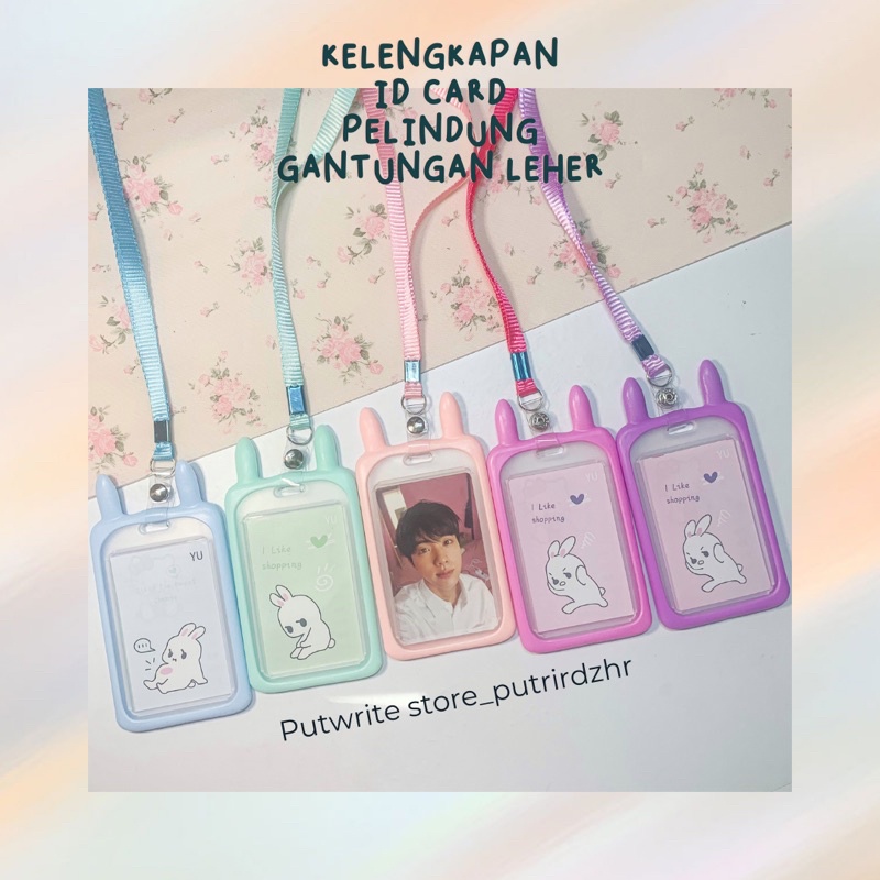 ID Card Kpop Photocard with Case