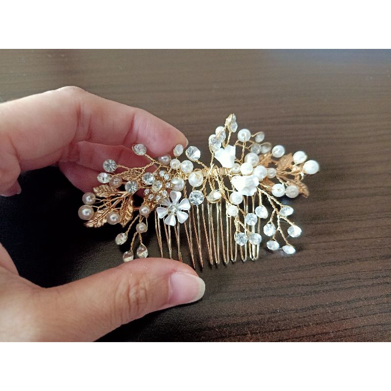 PRELOVED Tusuk sanggul konde pearl mutiara