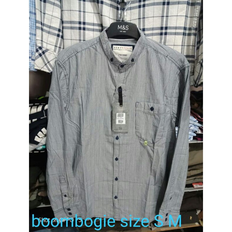 Kemeja Bombboogie Pria | Kemeja lengan panjang pria