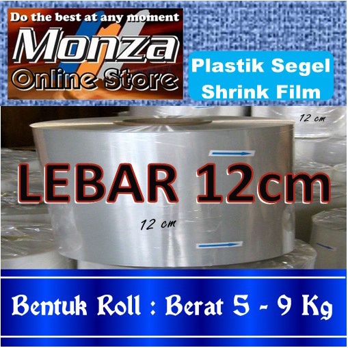 

Jual Plastik Segel 12Cm X 50M ( Shrink Film ) Bagus