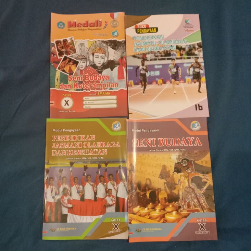 Buku LKS SENI BUDAYA & PJOK SMK kelas 10