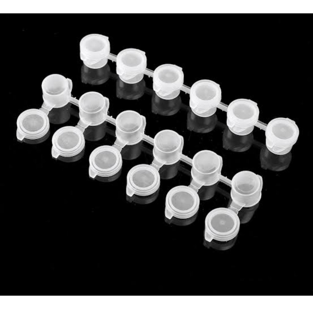 

paint cup pot cat renceng 3 ml 6 pot kecil