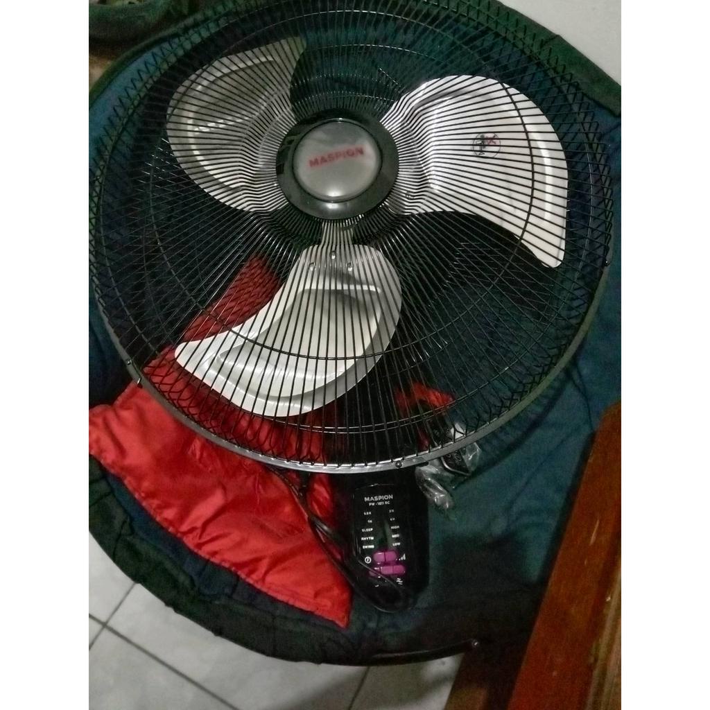 KIPAS ANGIN MASPION PW 1811 RC / WALL FAN MASPION 18&quot; + REMOTE