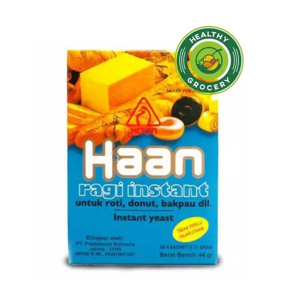 Haan Ragi Instant 4sachet 44gr Instant Yeast