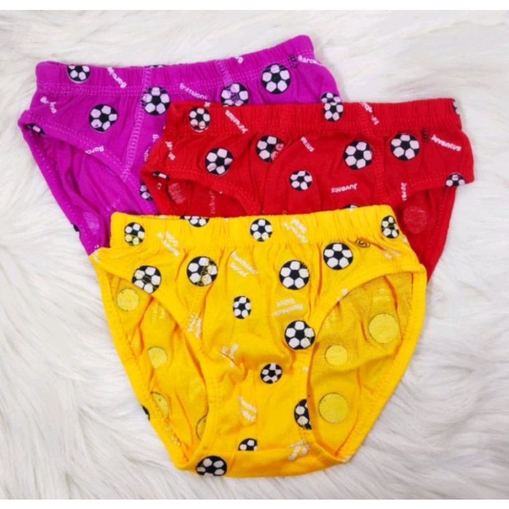 12 Pcs Celana Dalam Anak Laki Sempak Anak Cowok Model Sablon Bola