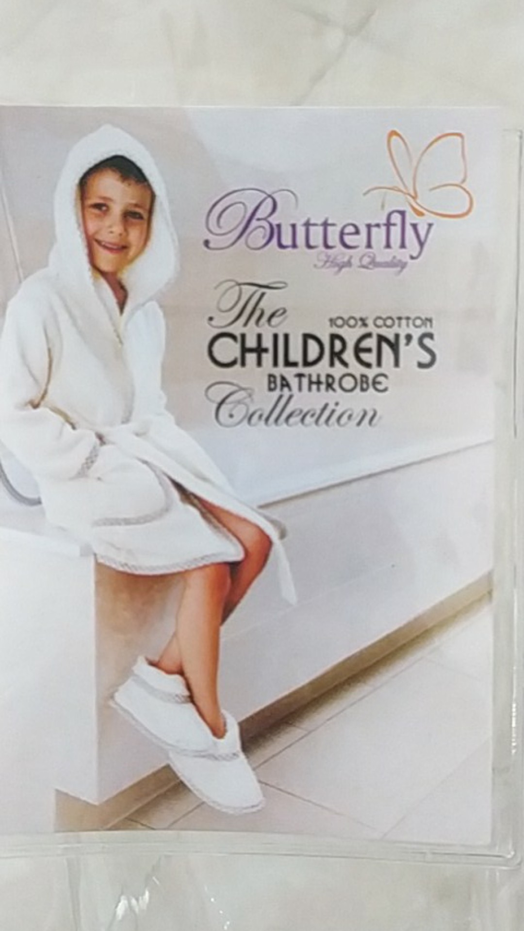 Handuk Kimono Butterfly Anak By Terry Palmer