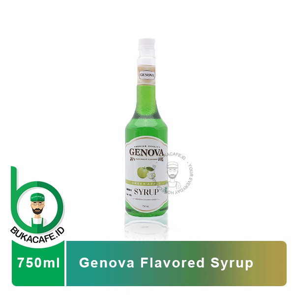 

Genova Green Apple Syrup 750 ml - Sirup Flavour
