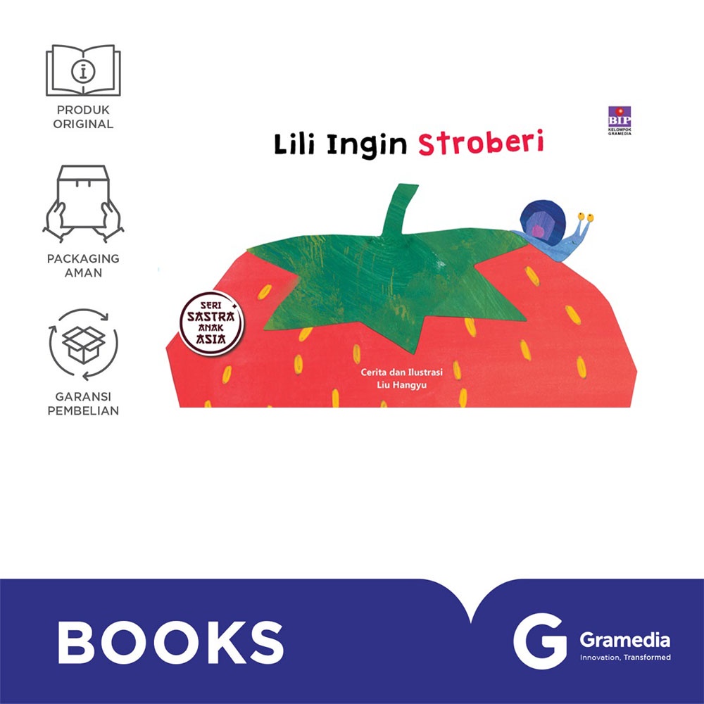 Buku Seri Sastra Anak Asia: Lili Ingin Stroberi