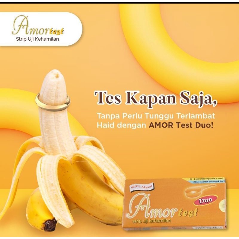 lov me❤Amor Test Pack |amore test- Alat Test Kehamilan dalam 7hari Hubungan-PRIVASI AMAN