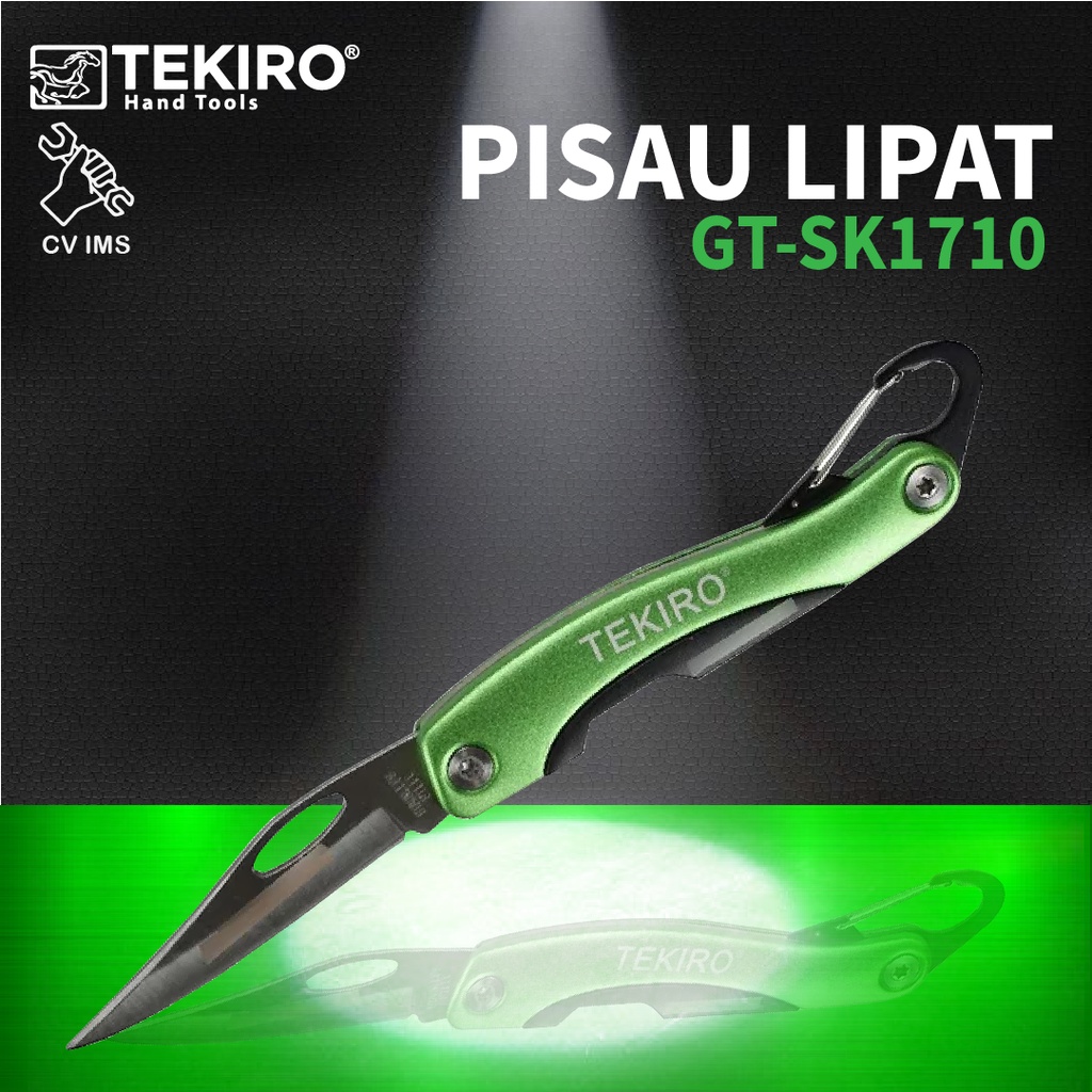 Pisau Lipat Single Knife TEKIRO