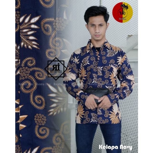 Seragaman Batik Pria Lengan Panjang Terlaris Batik Pria Premium Seragam Nikahan Batik premium