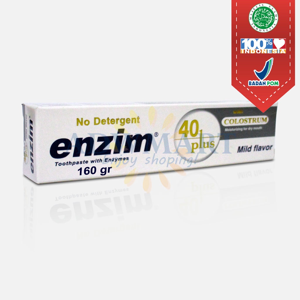 ENZIM 40 PLUS 160 GR PASTA GIGI