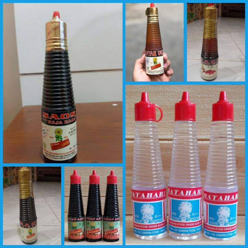 

Cap Matahari NON MSG Minyak Wijen Saos Tiram Kecap Ikan Kecap Asin Cuka Saos Raja Rasa