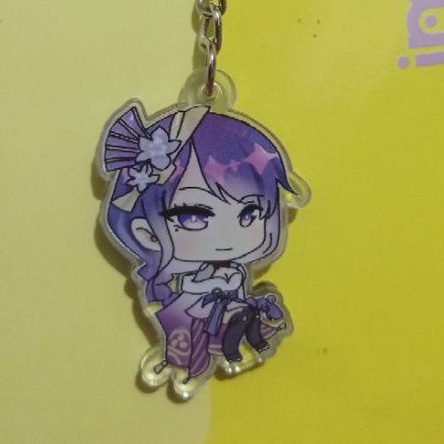 Nana_shopart Acrylic Keychain Raiden Shogun /Gantungan Kunci