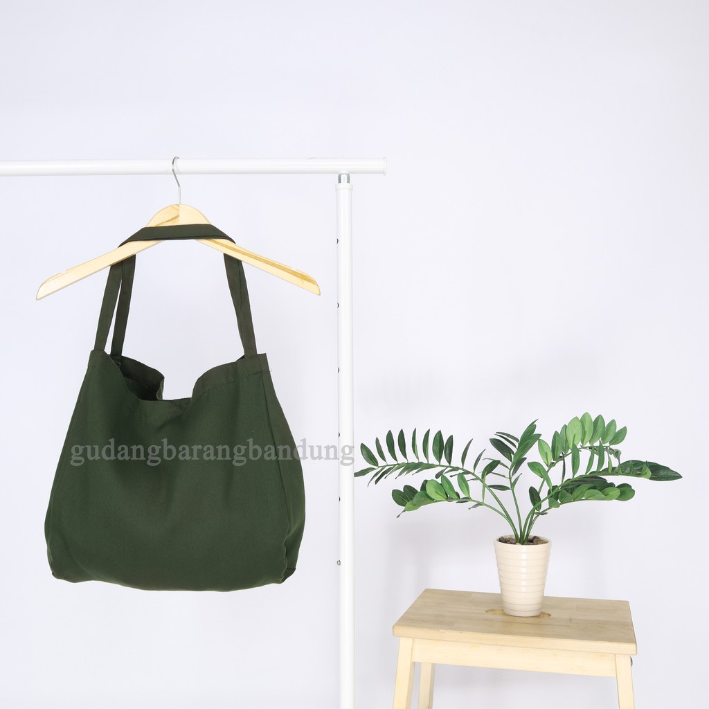 Paket Hemat 2 building tote bag kanvas dapat 3 pcs