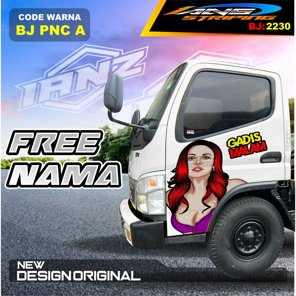 STICKER PINTU TRUK FUSO RAGASA / DECAL PINTU DUMTRUK  / STIKER MOBIL TRUK / STIKER PINTU TRUK KEREN