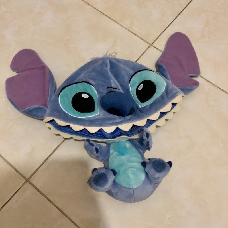 Topi Kupluk Boneka Stitch Lilo Disneyland Hongkong