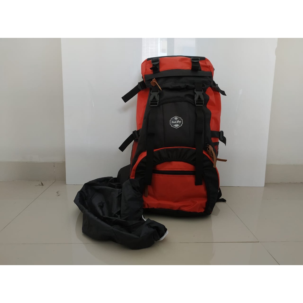 tas ransel 60liter murah, tas carrier 60liter, tas ransel plus raincoat, tas carrier murah, tas gunung murah , tas outdoor murah, tas camping murah Ba500&amp;625