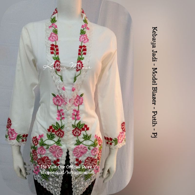 Kebaya Bordir. Kebaya Encim. Kebaya. Kebaya Encim Modern. Kebaya Blazer. Kebaya Kutubaru