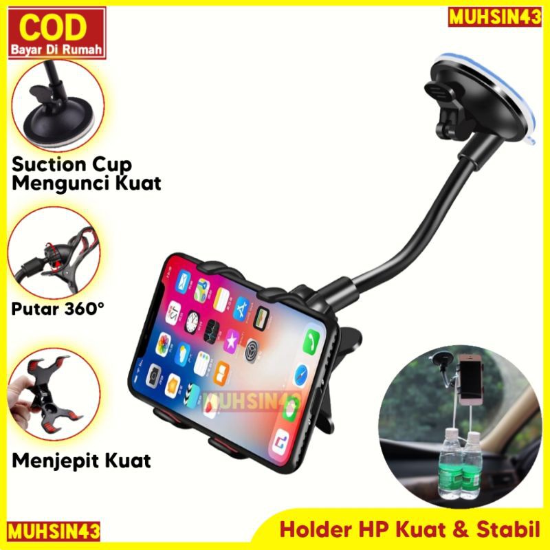 

Car Handphone Peyangga Pegangan Dudukan Gagang Tatakan Penjepit Hilder Holder Tempat Hp di Mobil