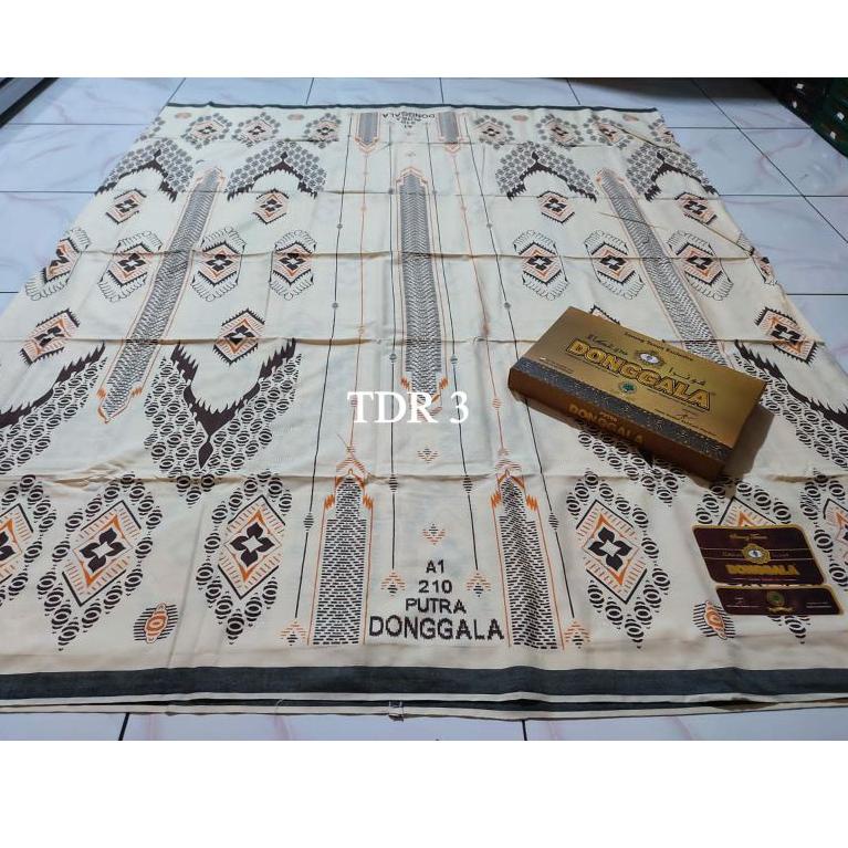 {Nra31au22ν} SARUNG PUTRA DONGGALA A1 210 SONGKET // SARUNG PUTRA DONGGALA TARIM// SARUNG PUTRA DONG