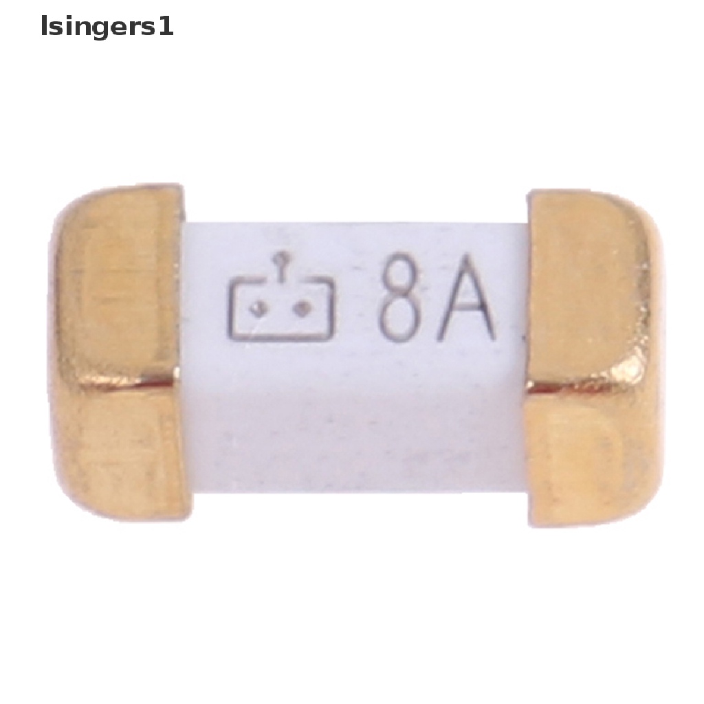 (lsingers1) 10pcs Sekring Listrik 1a Ke 10A 125v 0451 SMD Warna Emas