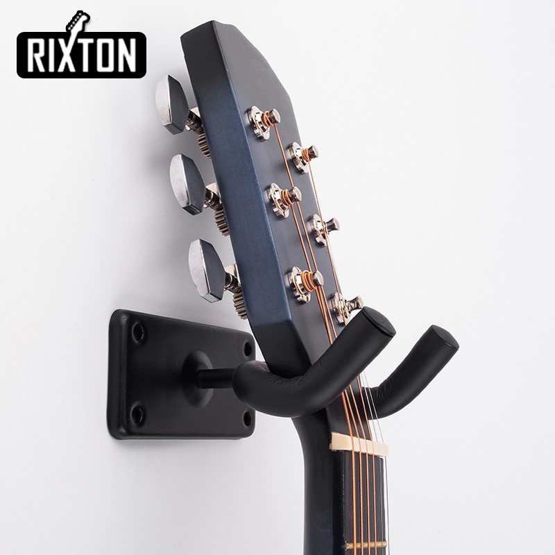 Rixton Braket Pemasangan Dinding Gantungan Gitar untuk Gitar dan Ukulele 2 Pcs