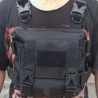 tas dada tas dada tactical army hitam keren