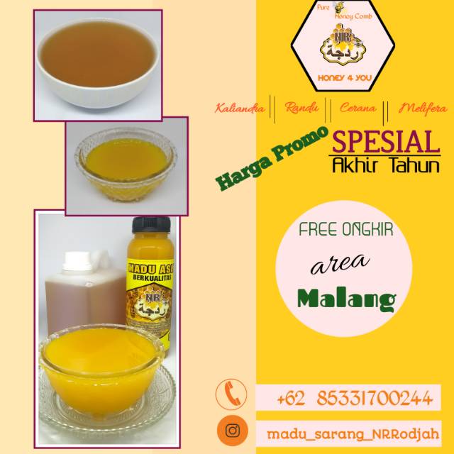 

Madu Randu dan Kaliandra 250ml