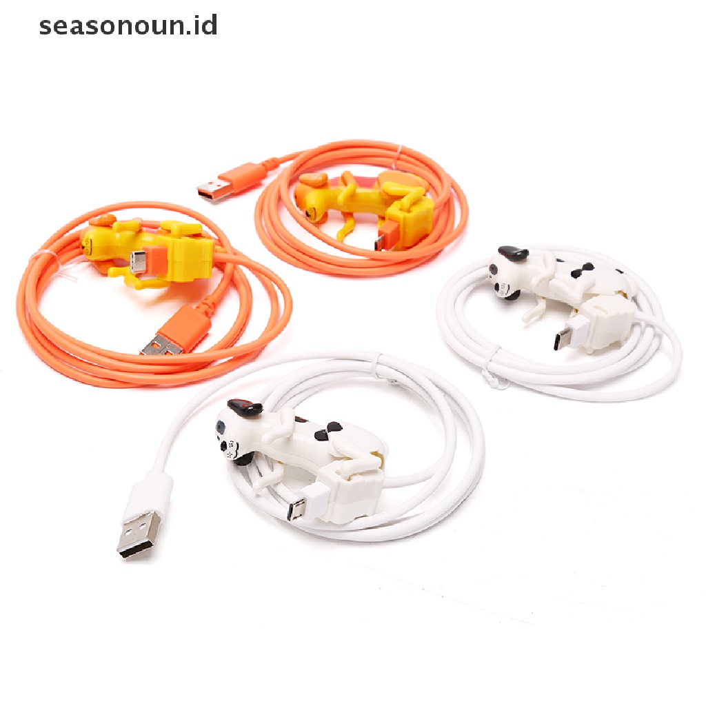 (seasonoun) Kabel Data / Charger Fast Charging Bentuk Anjing Humping Lucu