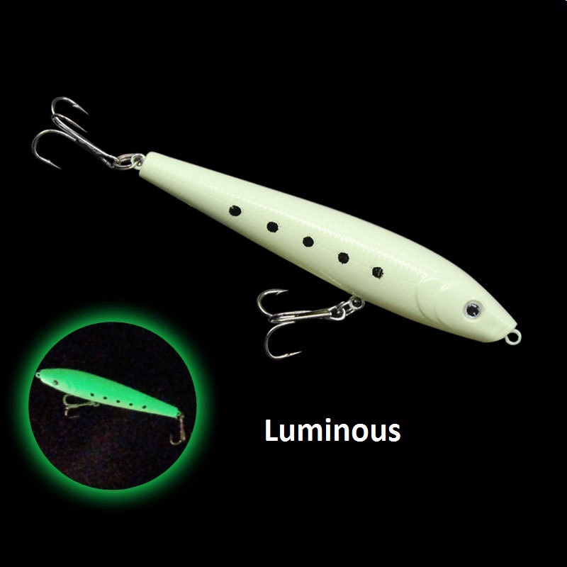 Shengyao 1Pcs New Luminous Pencil Umpan Pancing Lifelike Flying Bird Fishing Lure Ikan 9cm 9g Swimbait Bass Floating Wobbler Bait Kail Memancing Tackle