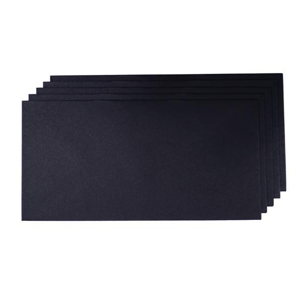 

Black Envelope - Set of 5