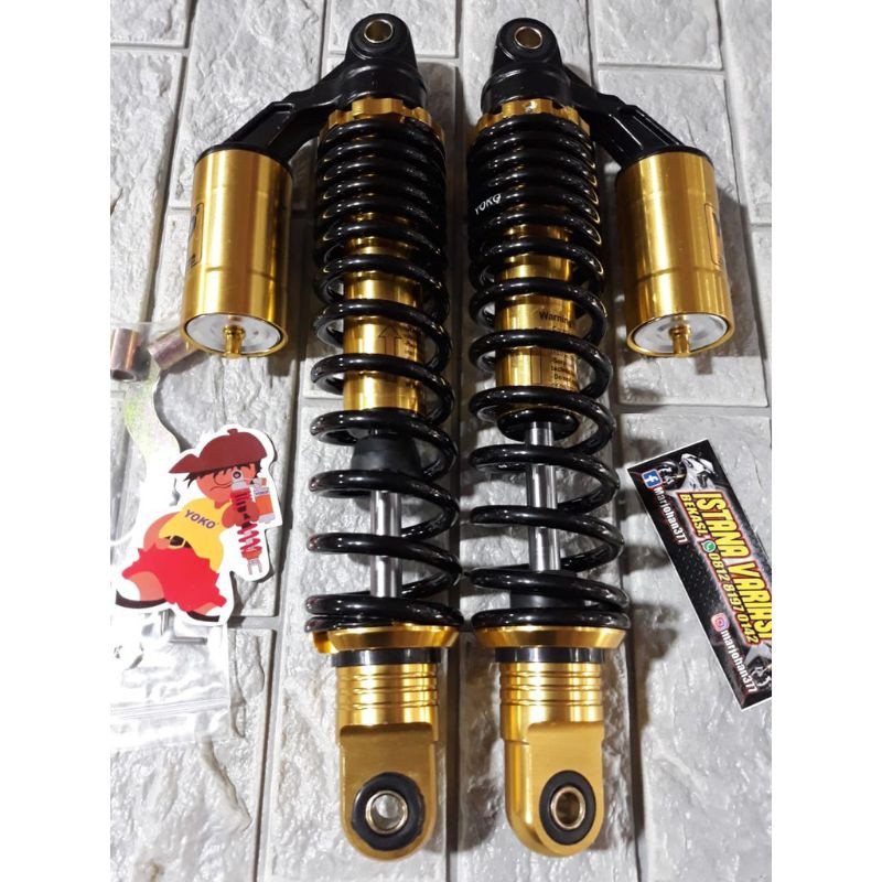 SHOCK SHOCKBREAKER TABUNG UKURAN 340MM copy ohlins UNIVERSAL SEMUA HONDA DOUBLE SHOCK RX