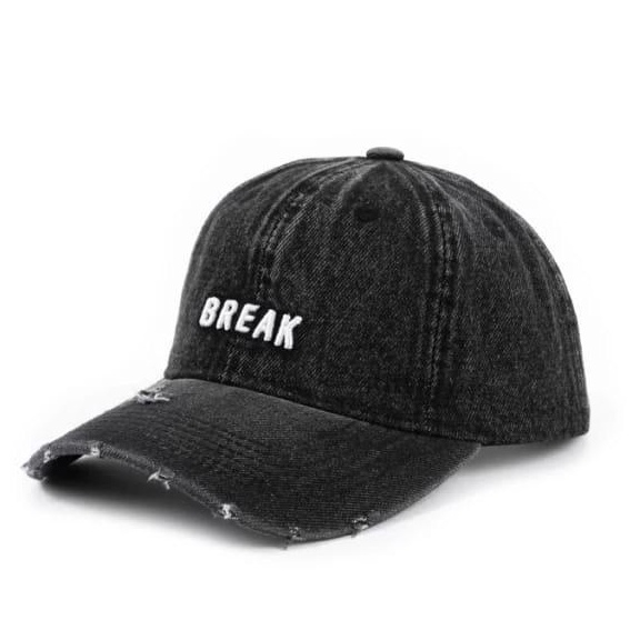Topi Baseball pria wanita Distro Break Jeans Original Vintage Fashion